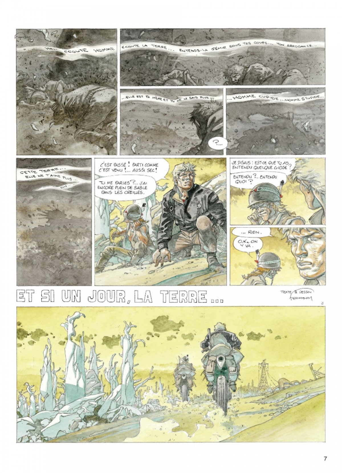 Et si un jour, la Terre... - Extrait 1