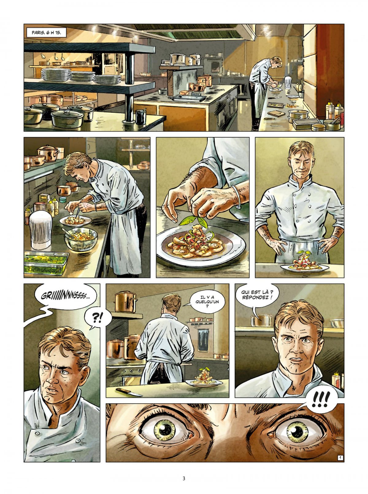 Cadavre en toque (Un) - Extrait 1