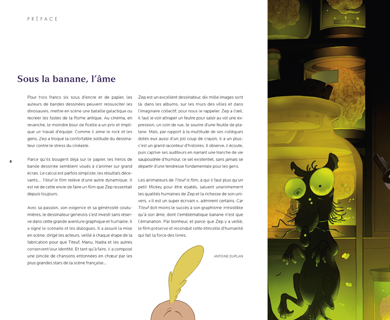 Art Book - Titeuf le film - Extrait 1