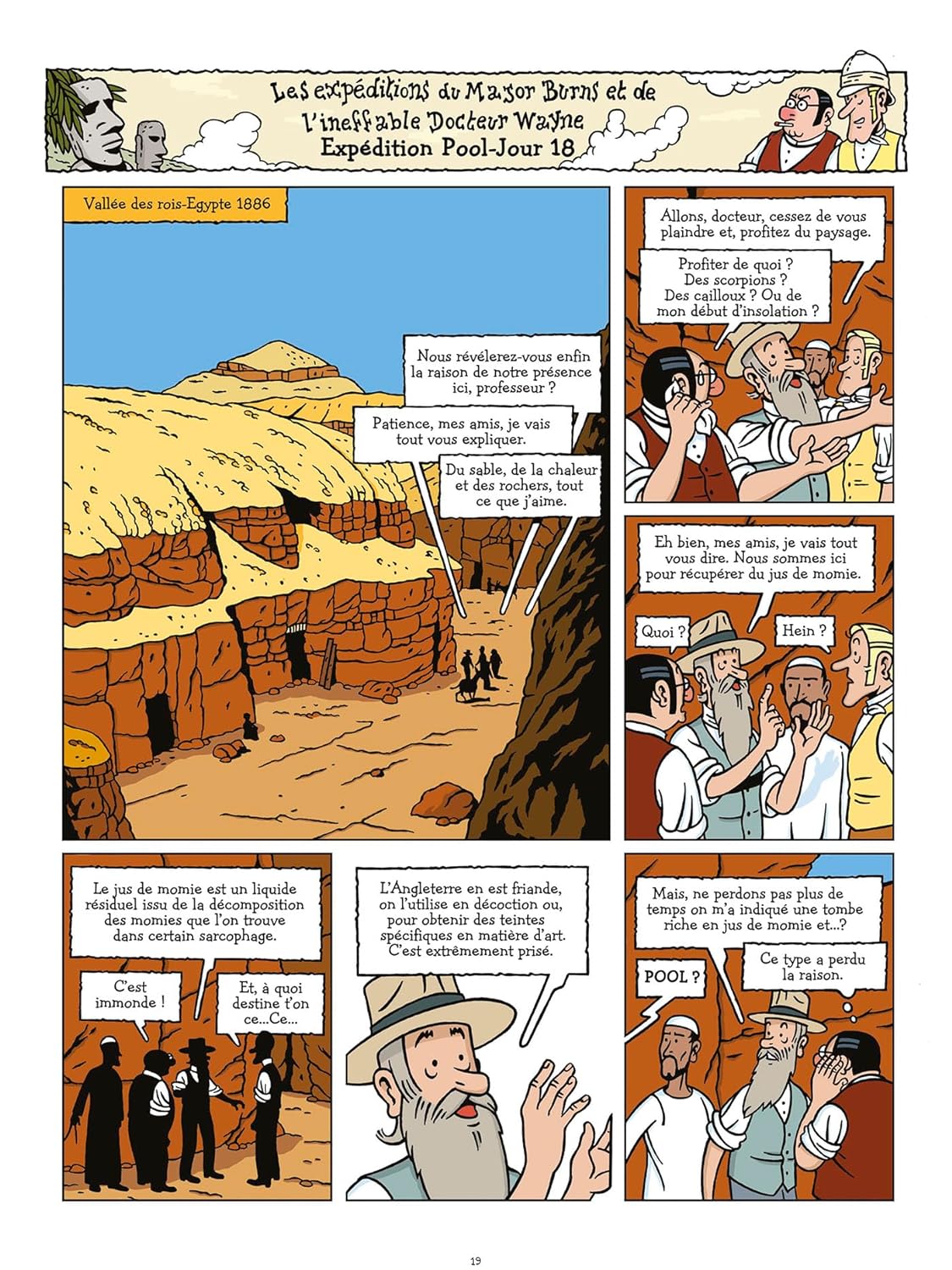 Étranges enquêtes du Major Burns (Les) 3 - Extrait 1