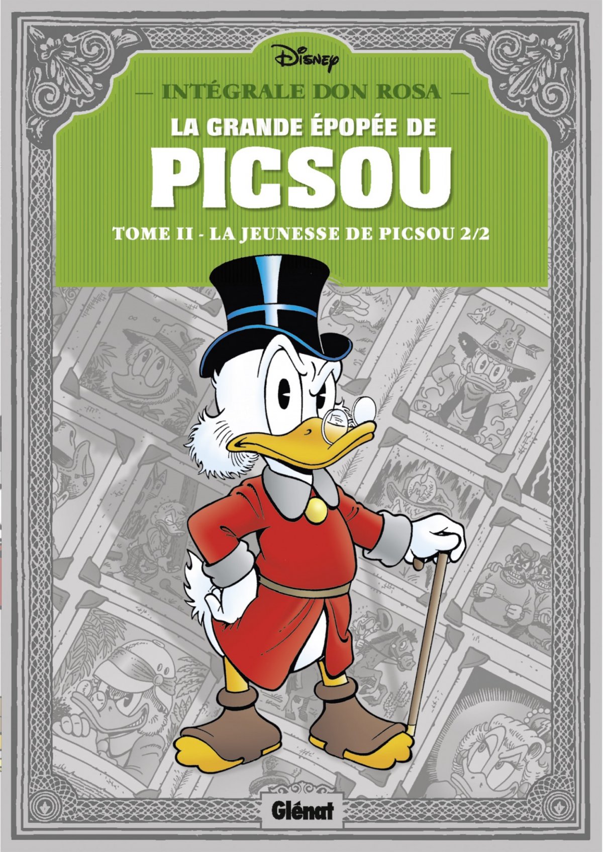 Jeunesse de Picsou (La) 2/2 - Série Grande épopée de Picsou (La) par Don Rosa - Couverture