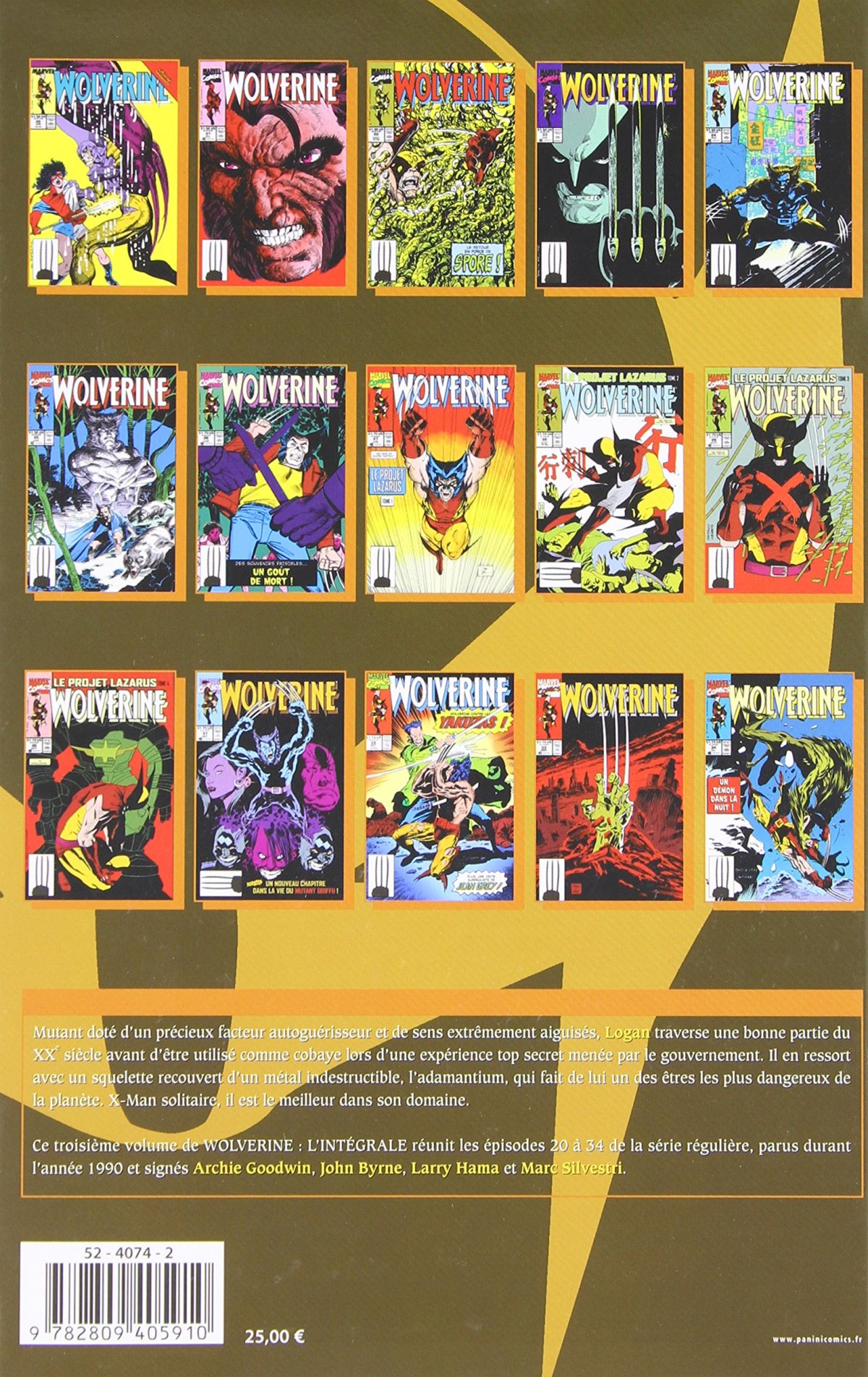 Wolverine Intégrale 1990 - Extrait 1