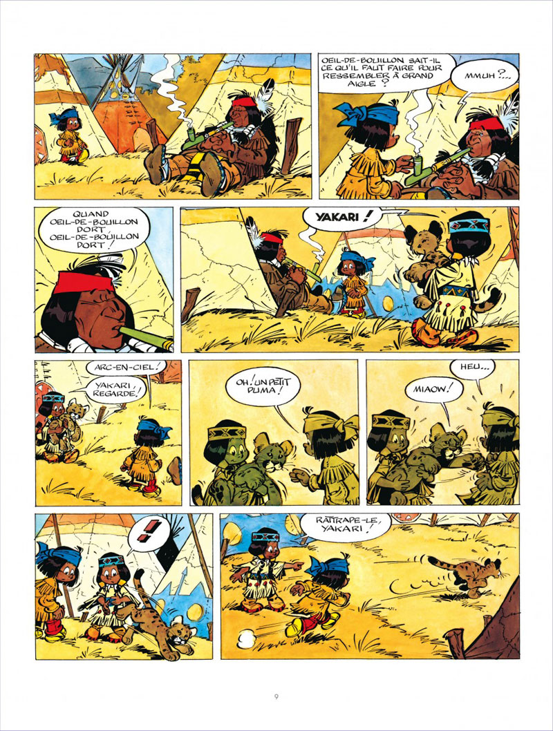 Yakari et Grand Aigle - Extrait 1