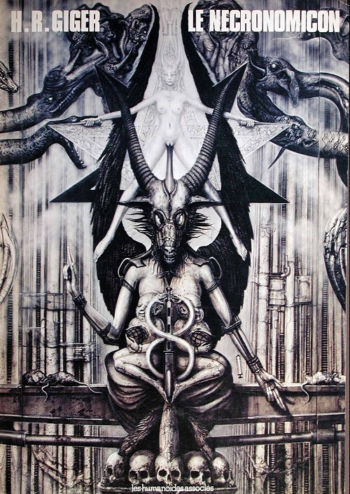 Le Nécronomicon par H. R. Giger - Couverture