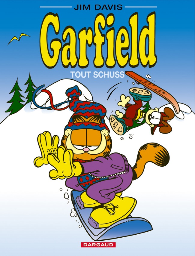 Tout schuss - Série Garfield par Jim Davis - Couverture