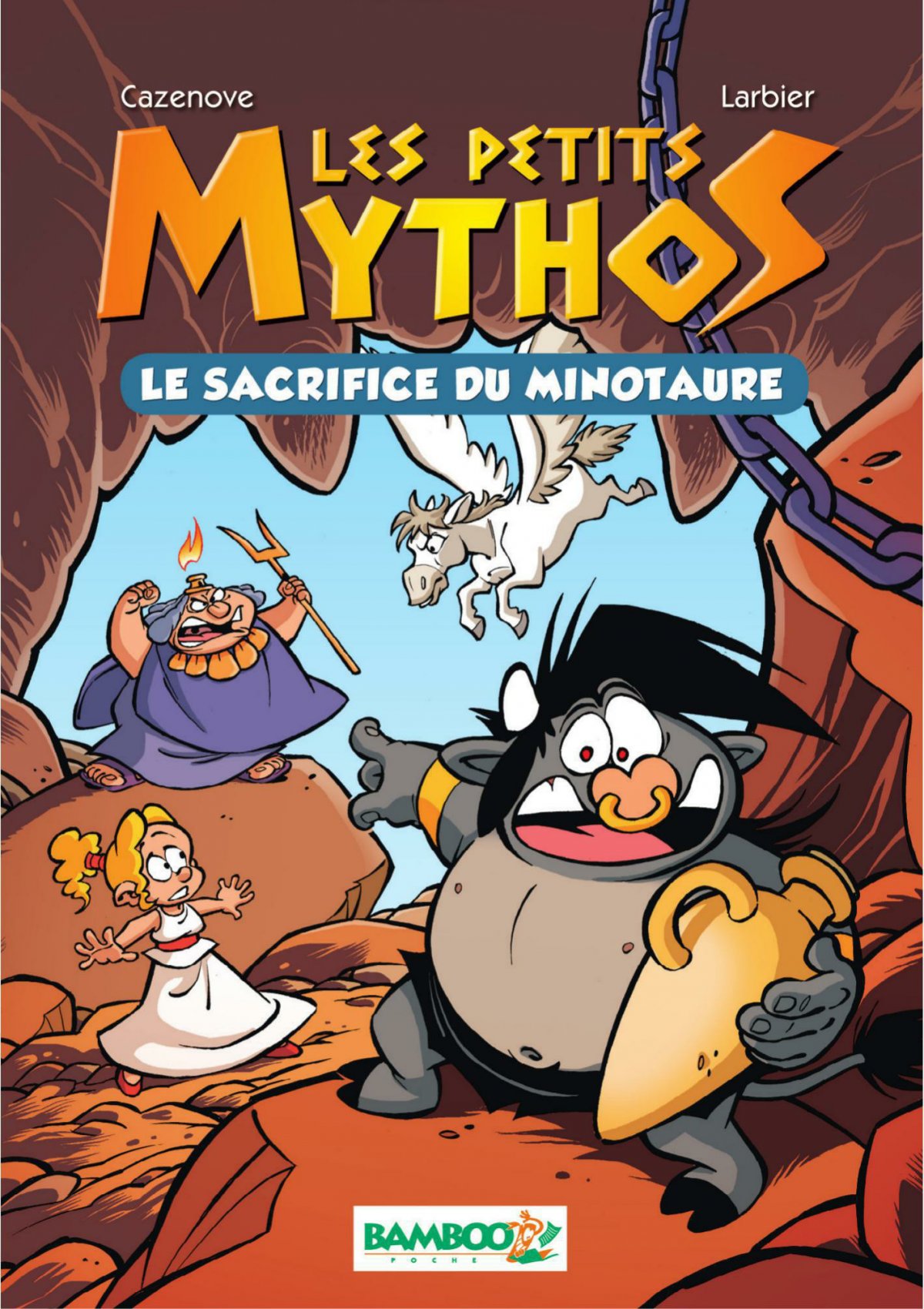 Sacrifice du Minotaure (Le) - Série Petits Mythos (Les) - 9782818925645