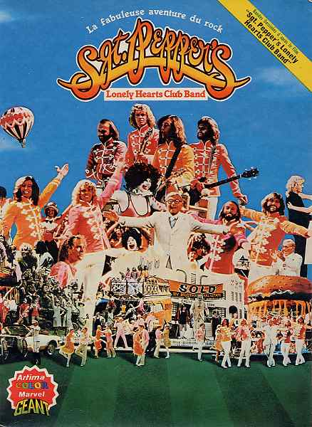 Sgt. Pepper's Lonely Hearts Club Band par Dwight Jon Zimmerman, David Anthony Kraft, Jim Mooney et George Pérez - Couverture