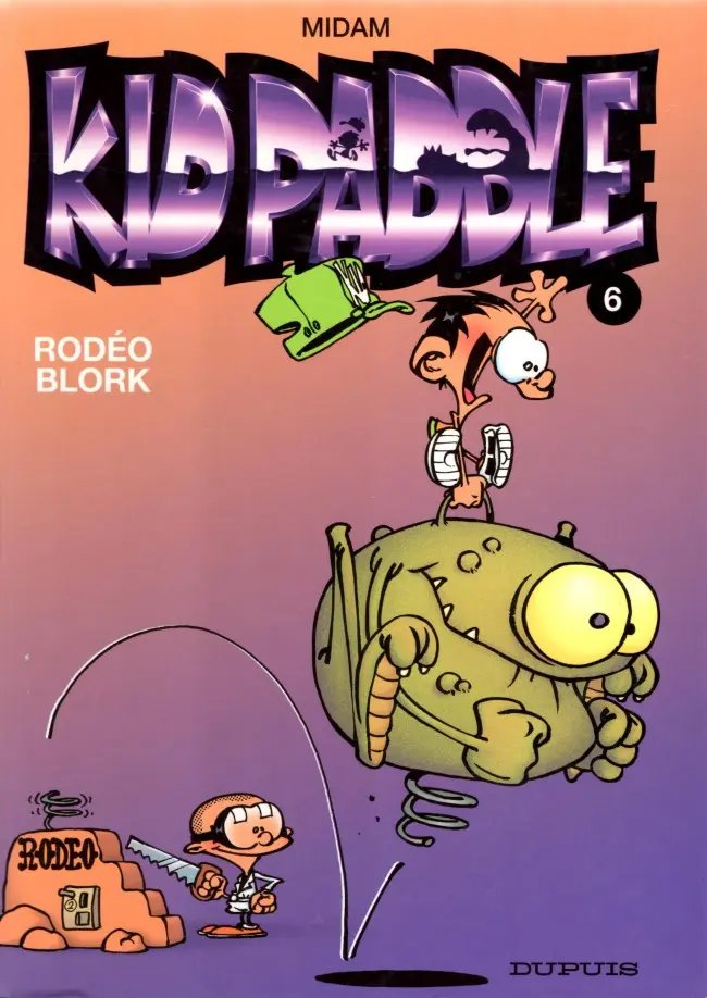 Rodéo Blork - Série Kid Paddle - 9782800129570