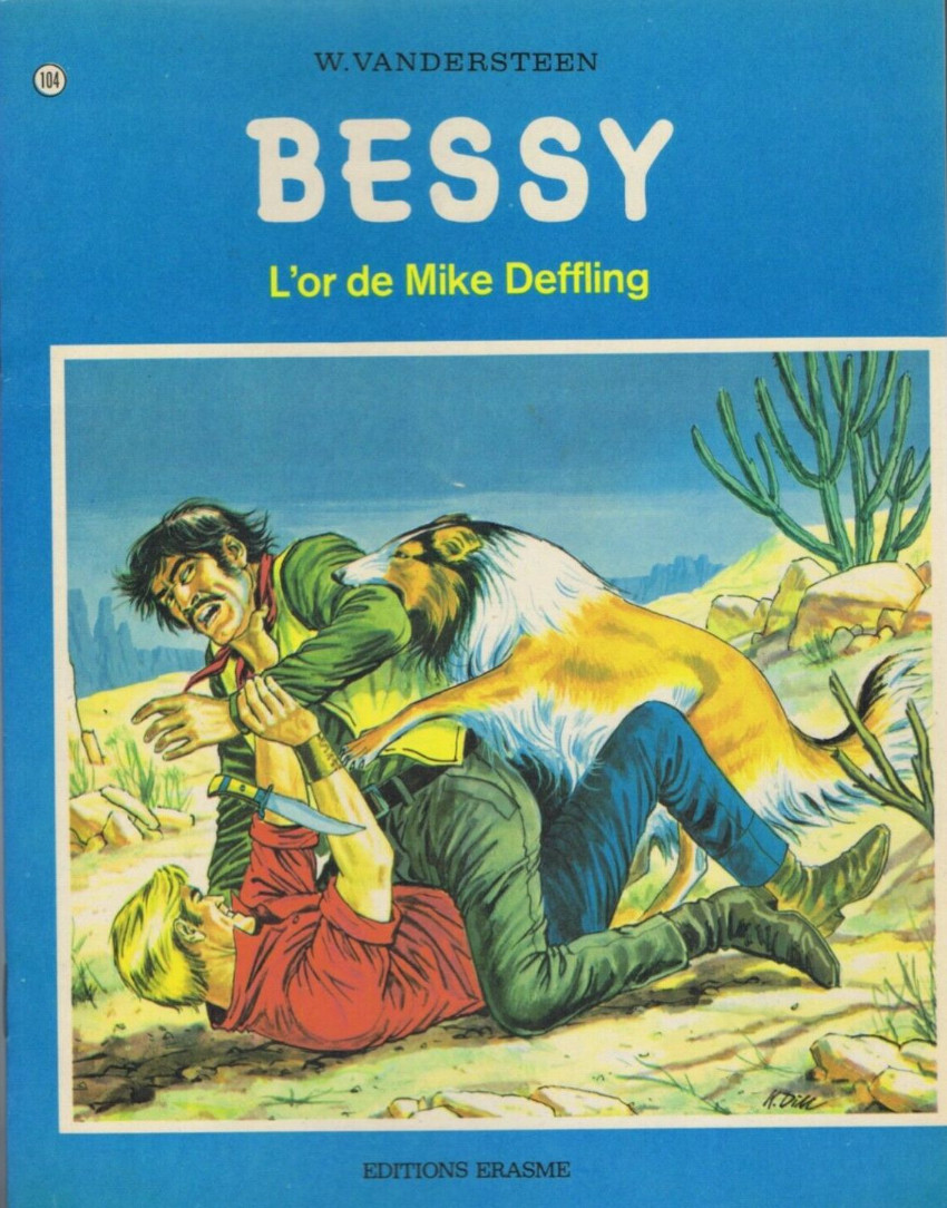 L'or de Mike Deffling - Série Bessy par Willy Vandersteen - Couverture