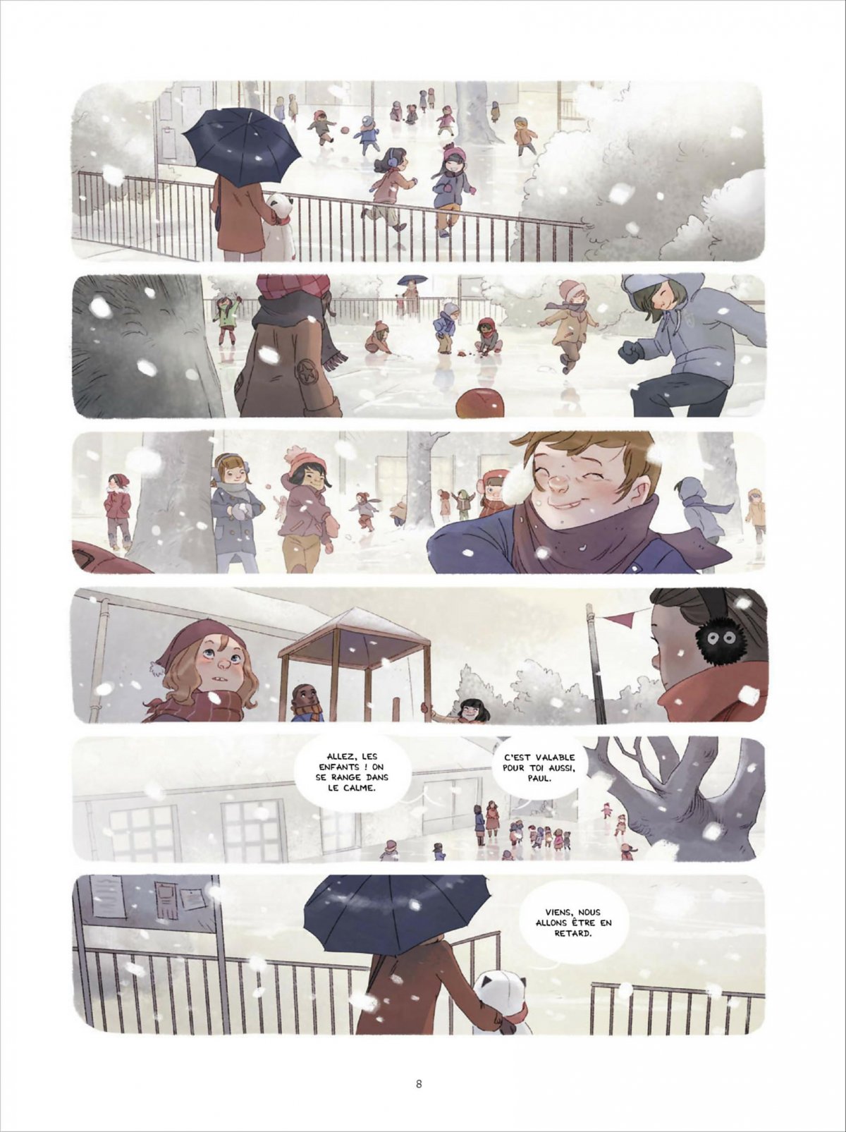 Premières neiges aux perséides (Des) - Extrait 1