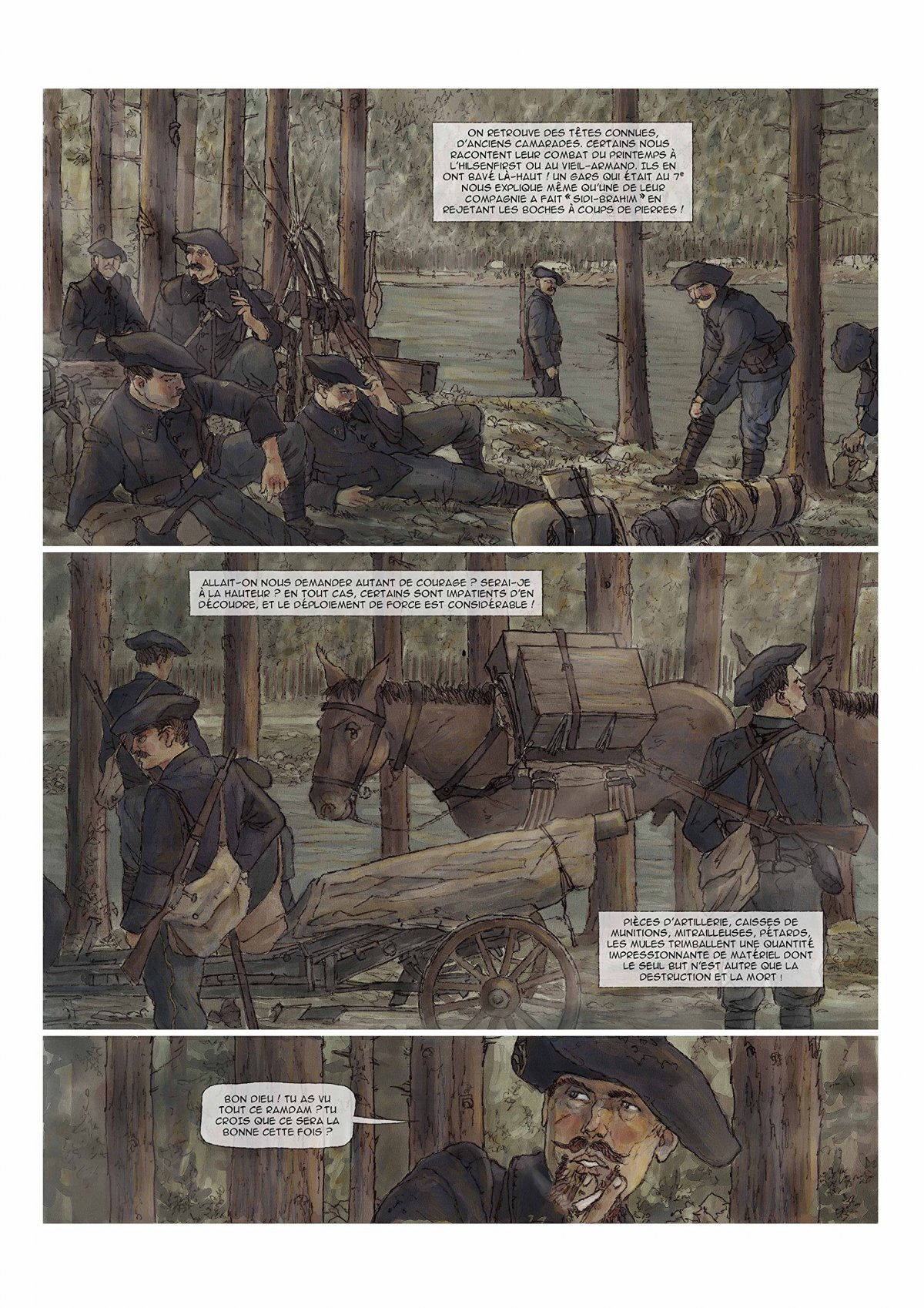 Guerre des loups (La) - L'enfer du Lingekopf - Extrait 1