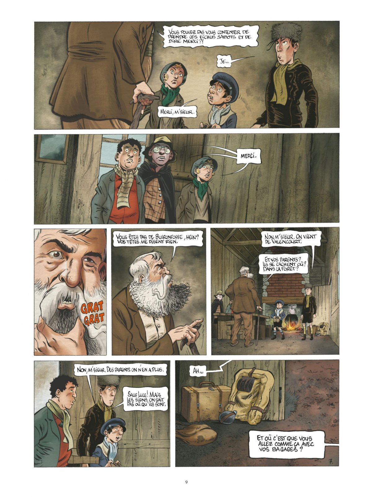 1916, Le tas de briques - Extrait 1