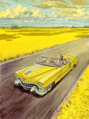Juanjo Guarnido dévoile l'affiche du prochain Blacksad