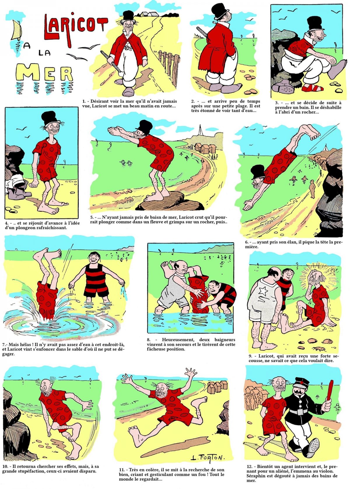 Aventures de Séraphin Laricot (Les) - Extrait 1