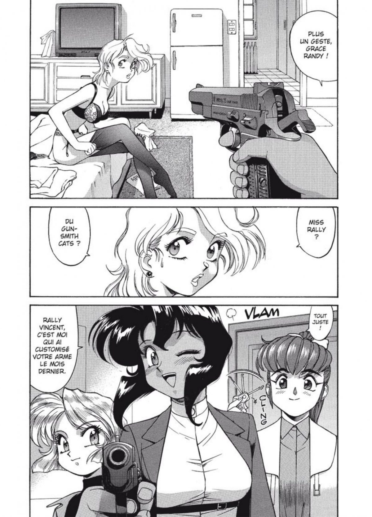 Gunsmith Cats Burst 1 - Extrait 1