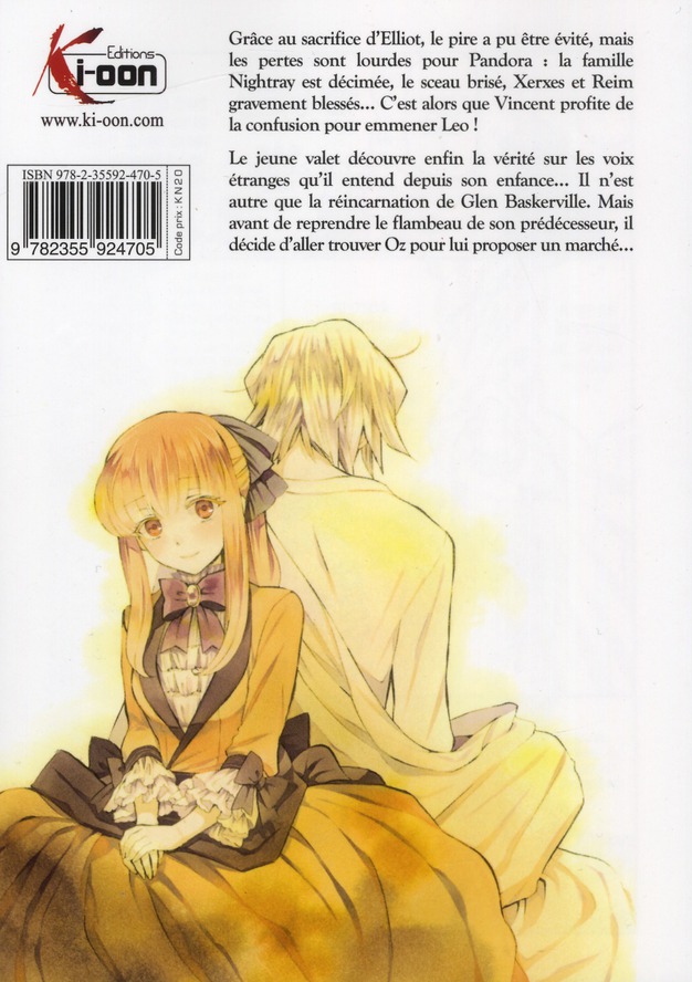Pandora Hearts 16 - Extrait 1