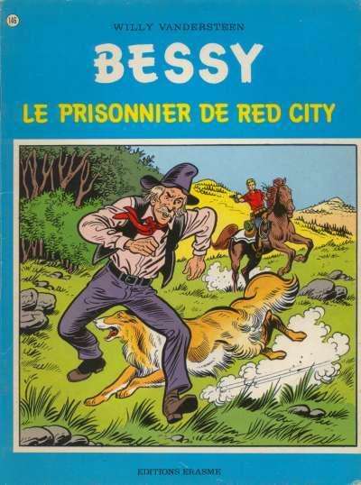 Le Prisonnier de Red City - Série Bessy par Willy Vandersteen - Couverture