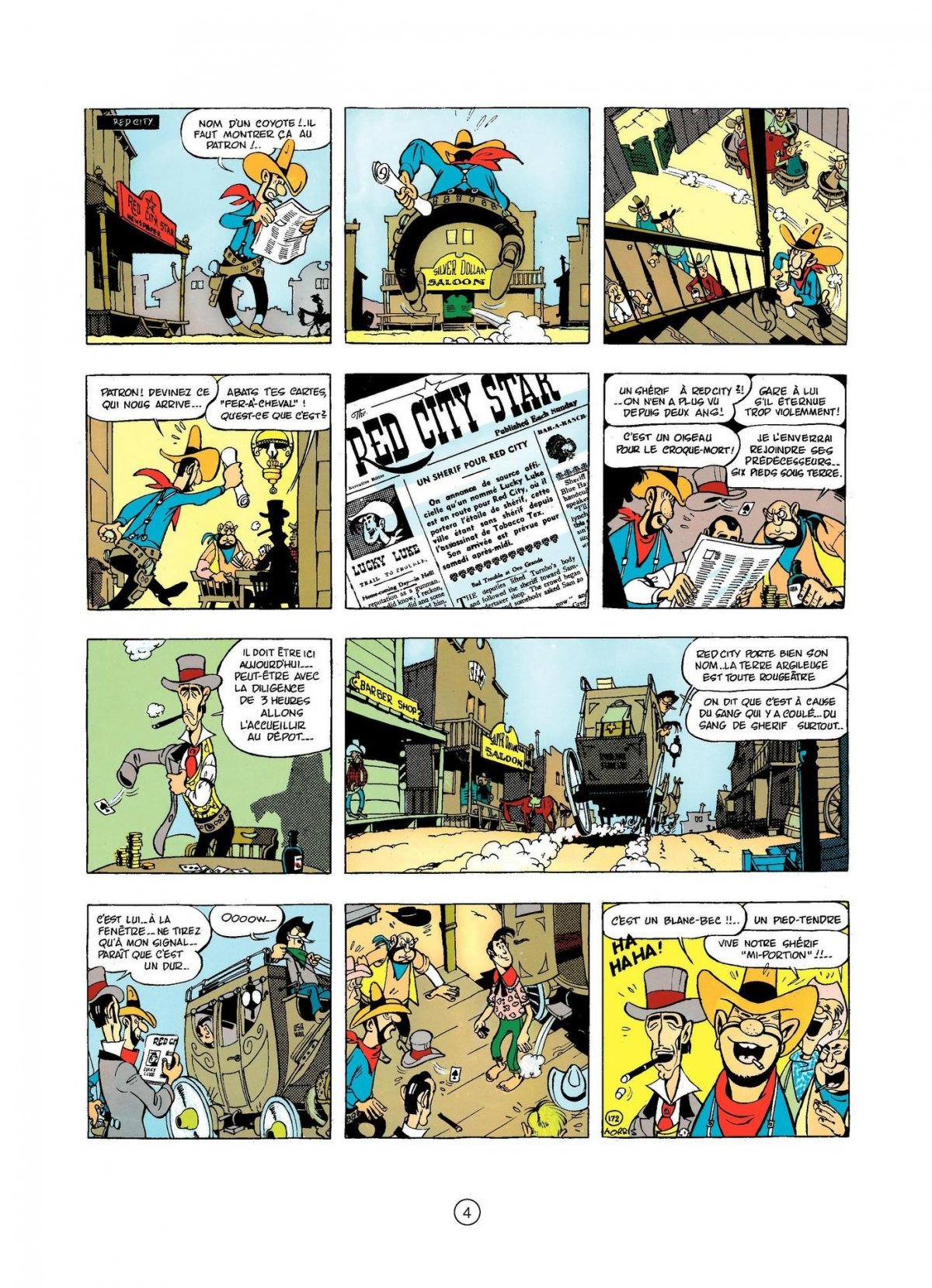 Lucky Luke contre Pat Poker - Extrait 1