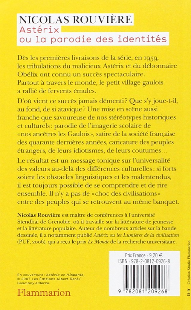 Astérix ou la parodie des identités - Extrait 1