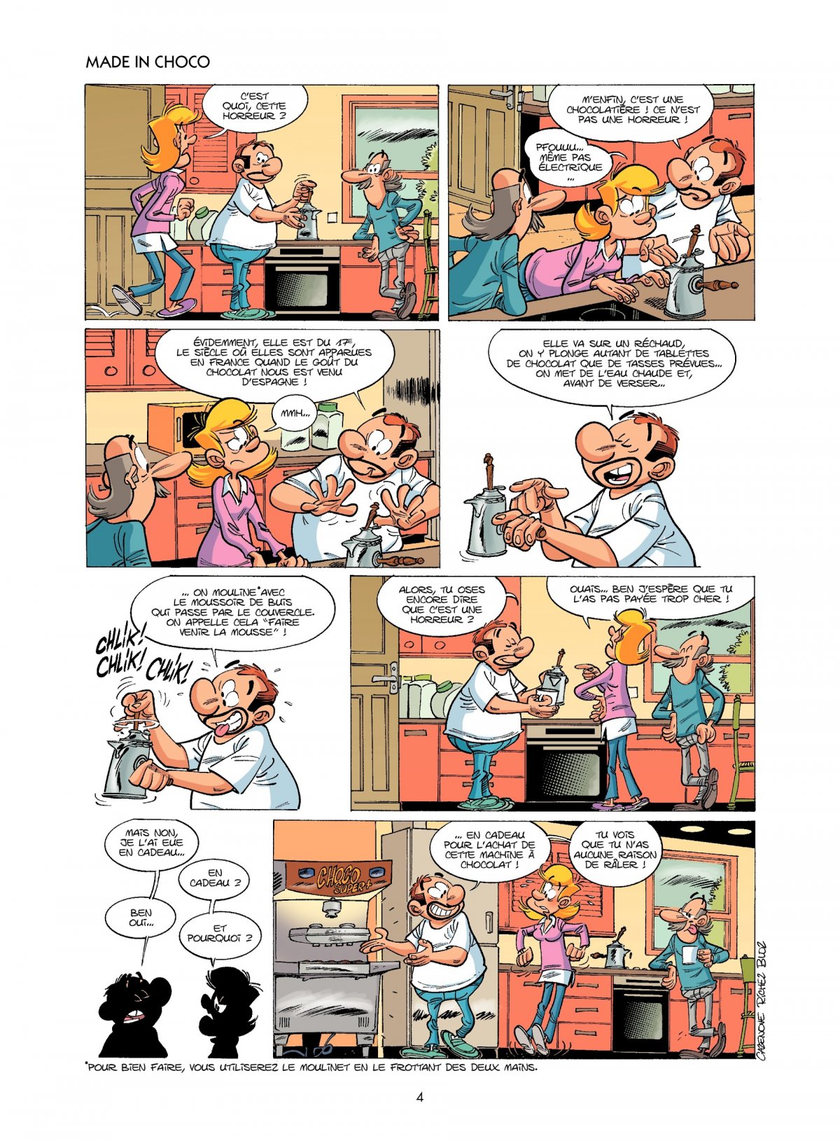 Fondus du Chocolat (Les) - Extrait 1