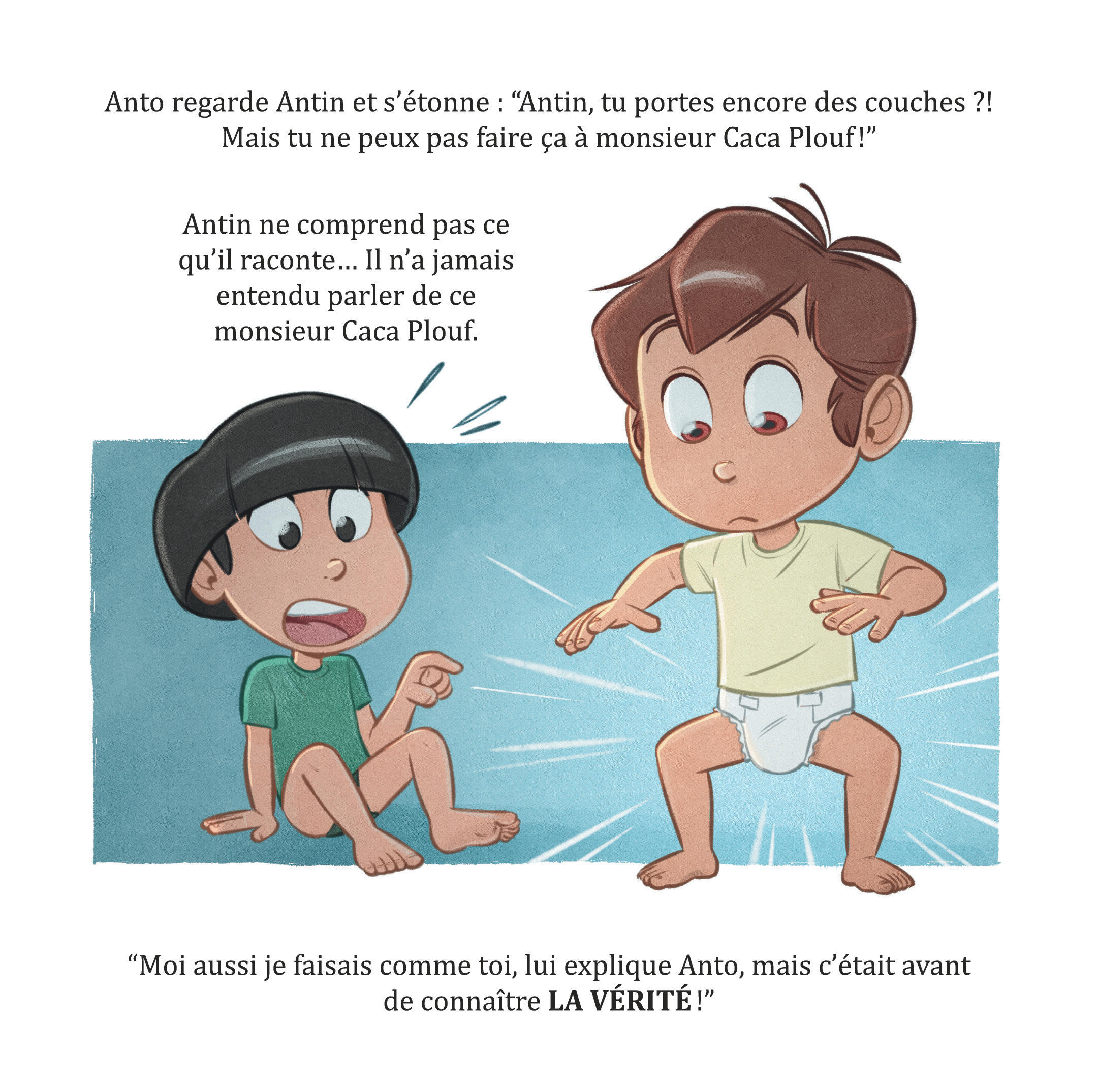 Aventures de monsieur Caca Plouf (Les) - Extrait 1