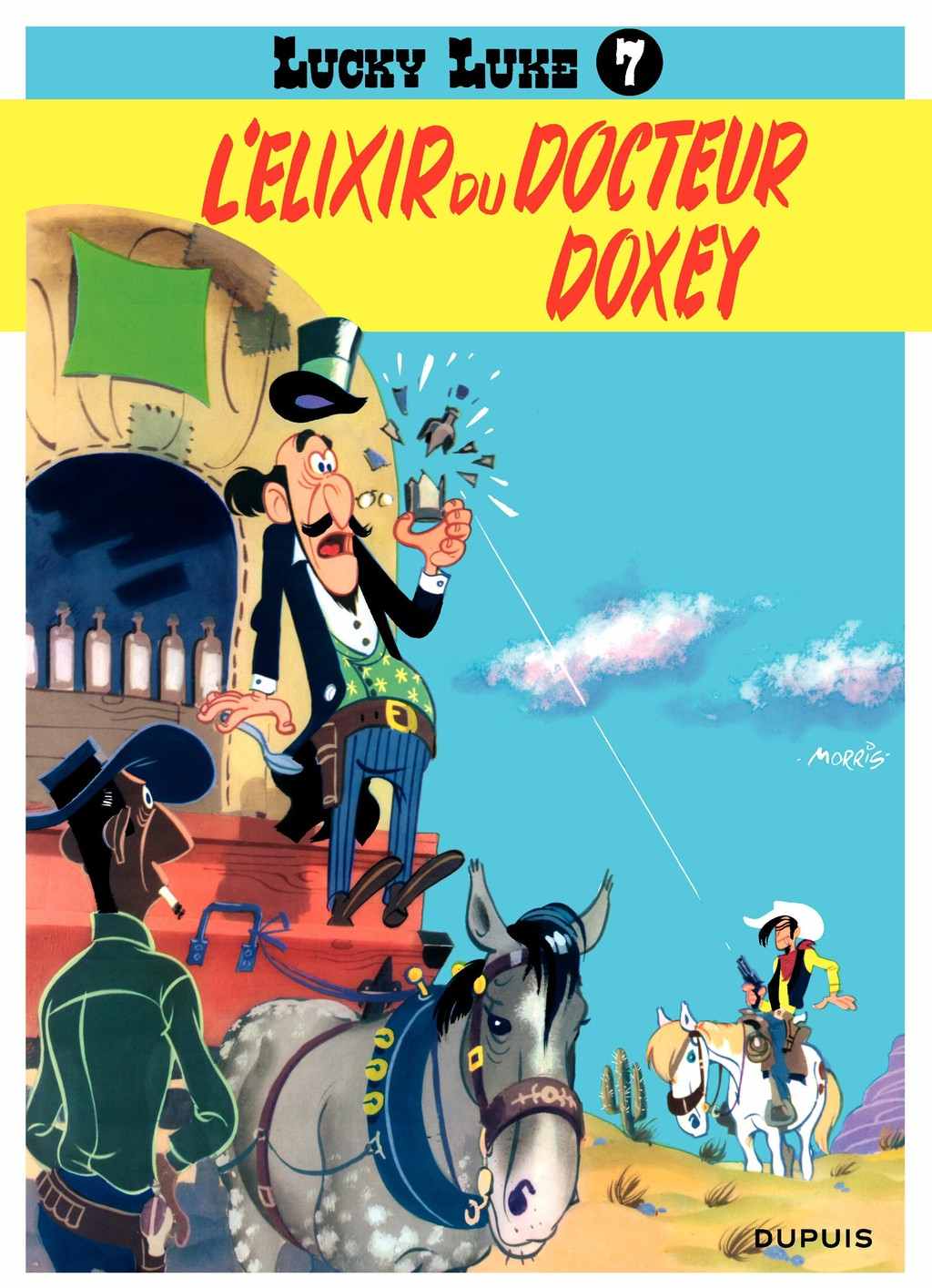 Élixir du Docteur Doxey (L') - Série Lucky Luke par Morris - Couverture