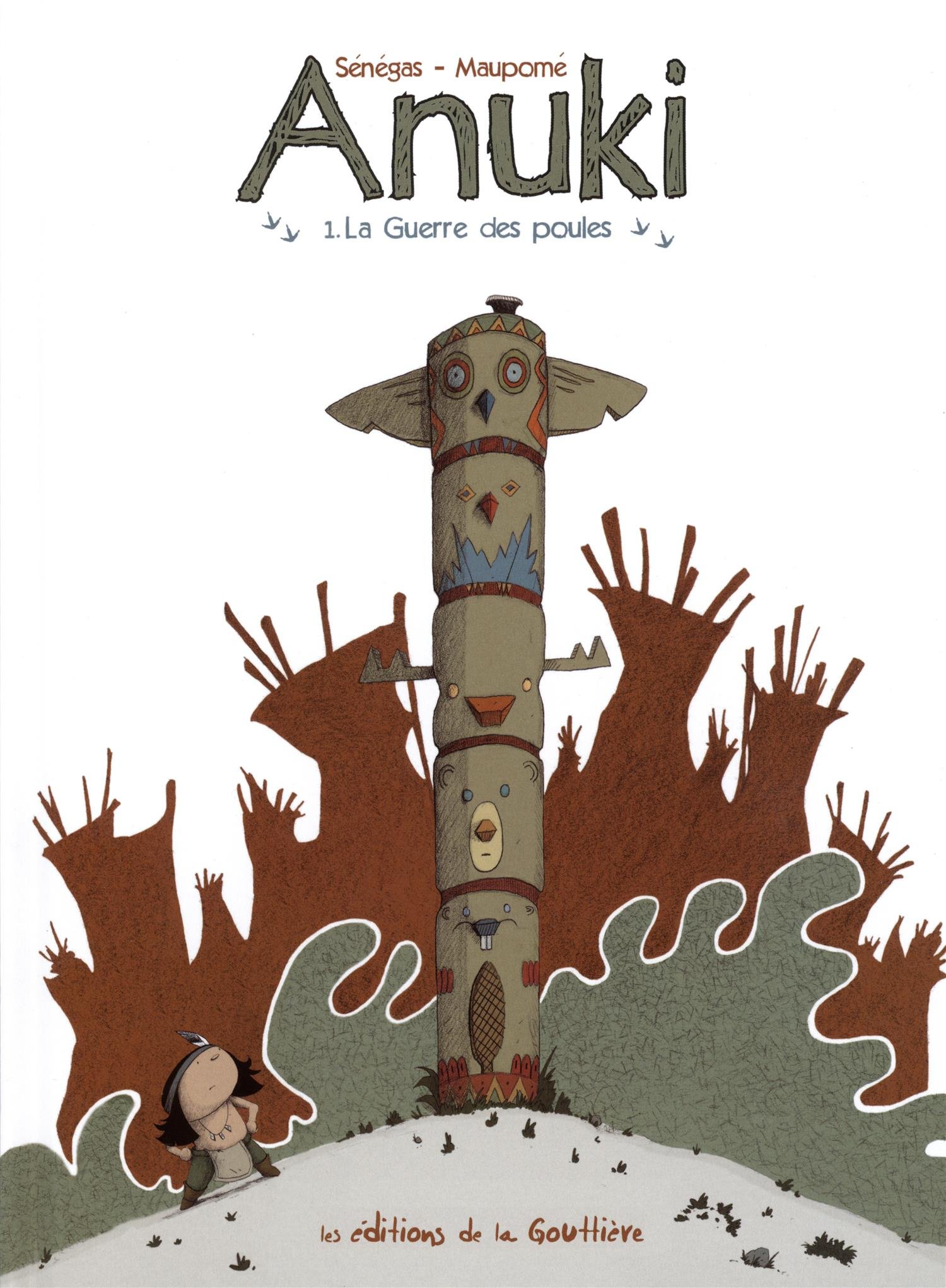 Guerre des poules (La) - Série Anuki - 9782952407595