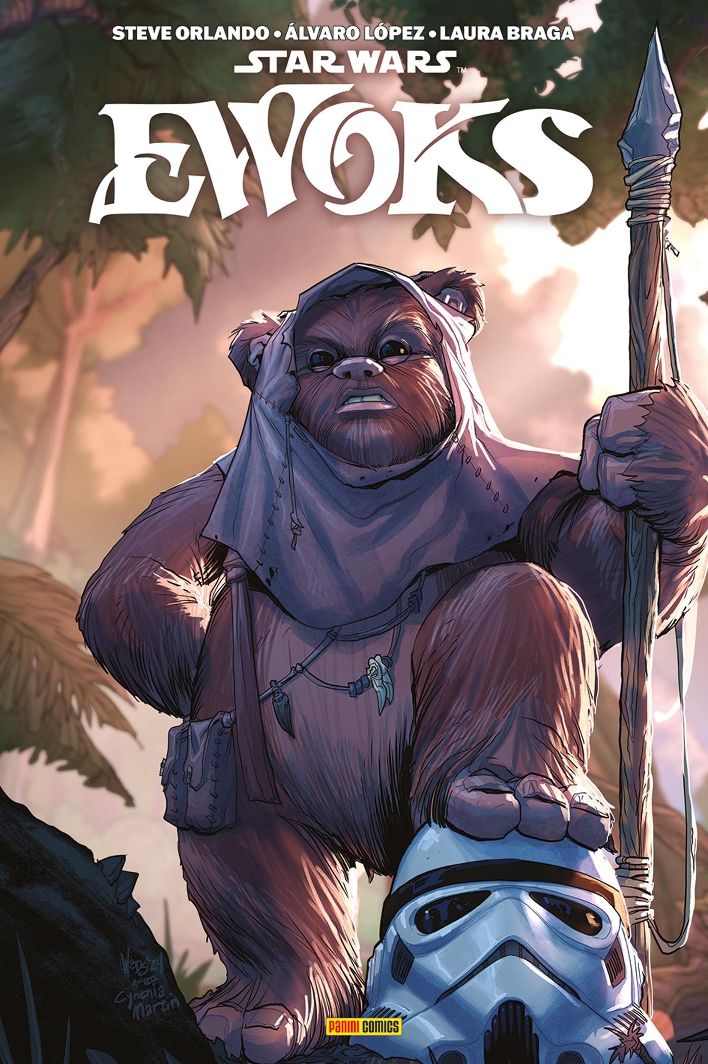 Star Wars - Ewoks par Steve Orlando, Laura Braga et Alvaro Lopez - Couverture