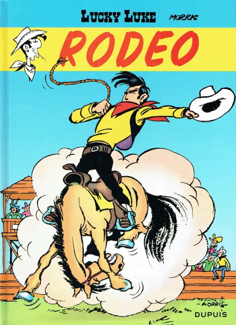 Rodéo - Série Lucky Luke par Morris - Couverture
