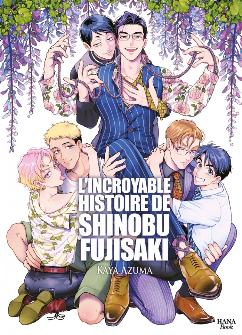 Incroyable histoire de Shinobu Fujisaki (L') par Kaya Azuma - Couverture
