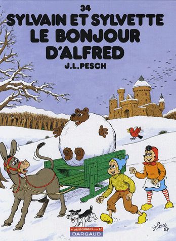 Bonjour d'Alfred (Le) - Série Sylvain et Sylvette par Jean-Louis Pesch - Couverture