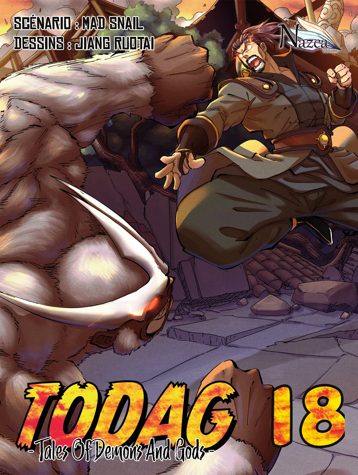 Todag - Tales of demons and gods 18 - Série Todag - Tales of demons and gods par Mad Snail et Jiang Ruotai - Couverture