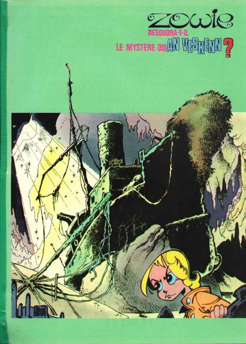 Zowie résoudra-t-il le mystère du An Veskenn ? - Série Zowie par Bosse et Christian Darasse - Couverture