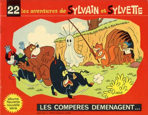 Compères déménagent (Les) - Série Sylvain et Sylvette
