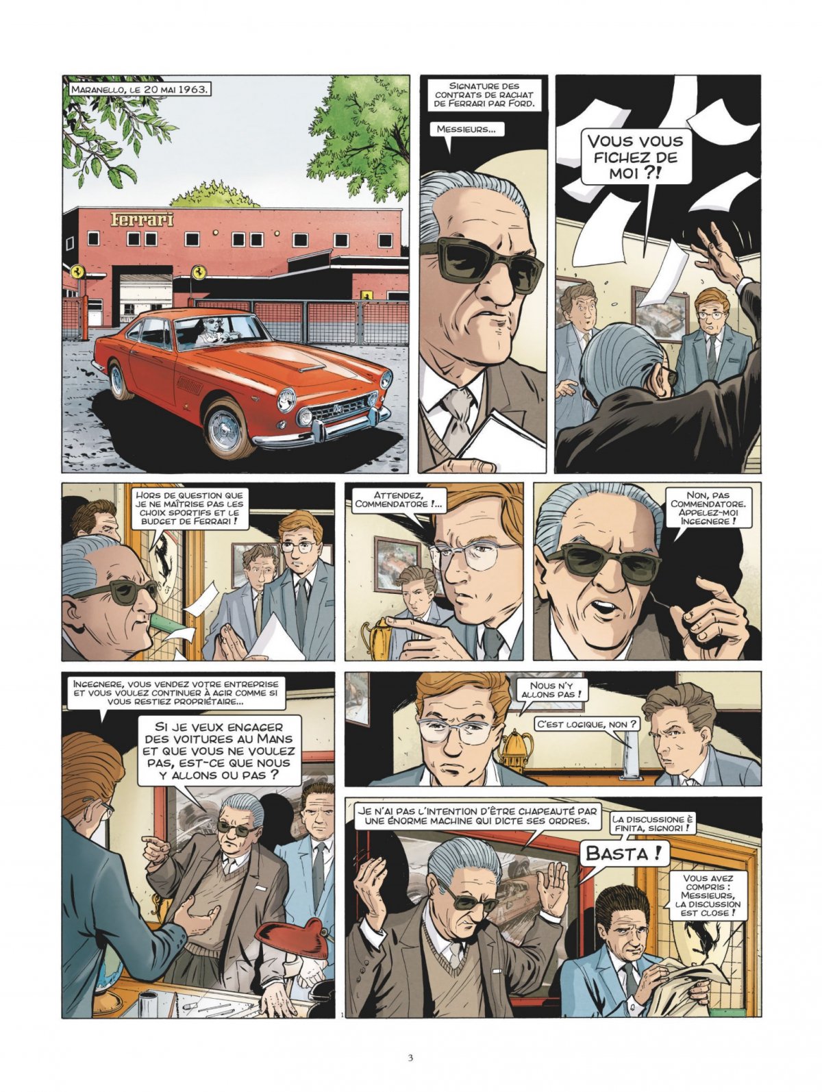 Duel Ferrari-Ford (Le) - Extrait 1