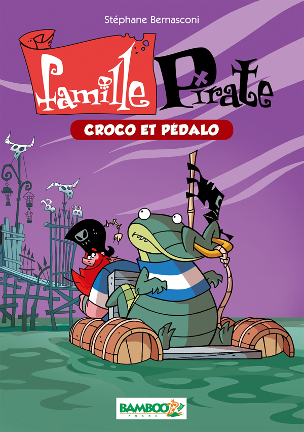 Croco et pédalo