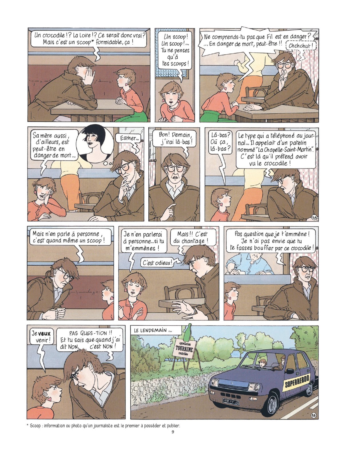 Croco dans la Loire (Un) - Extrait 1