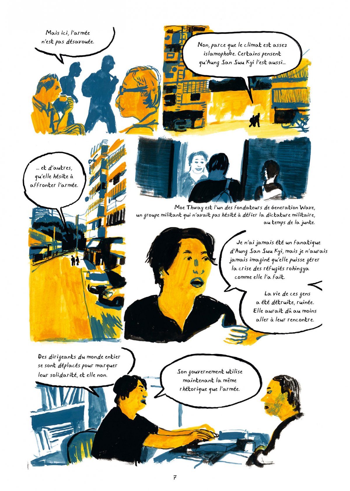 Aung San Suu Kyi, Rohingya et extrémistes bouddhistes - Extrait 1