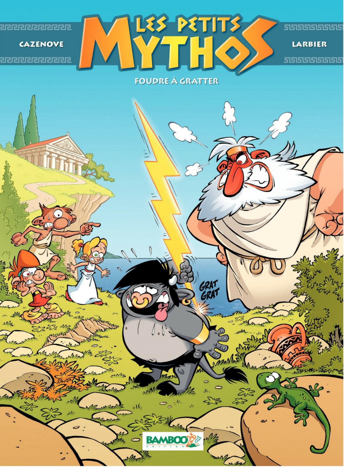 Foudre à gratter - Série Petits Mythos (Les) - 9782818908358
