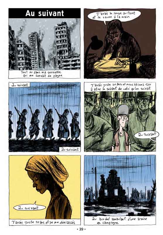 Chansons de Brel en BD - Extrait 1