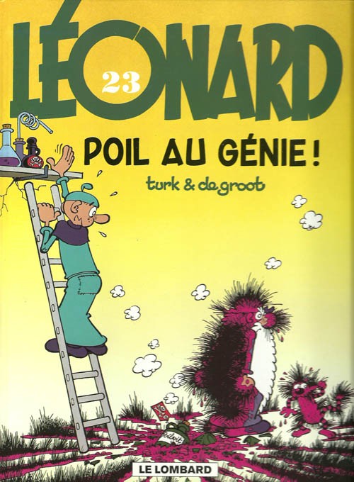 Poil au génie ! - Série Léonard - 9782803615469
