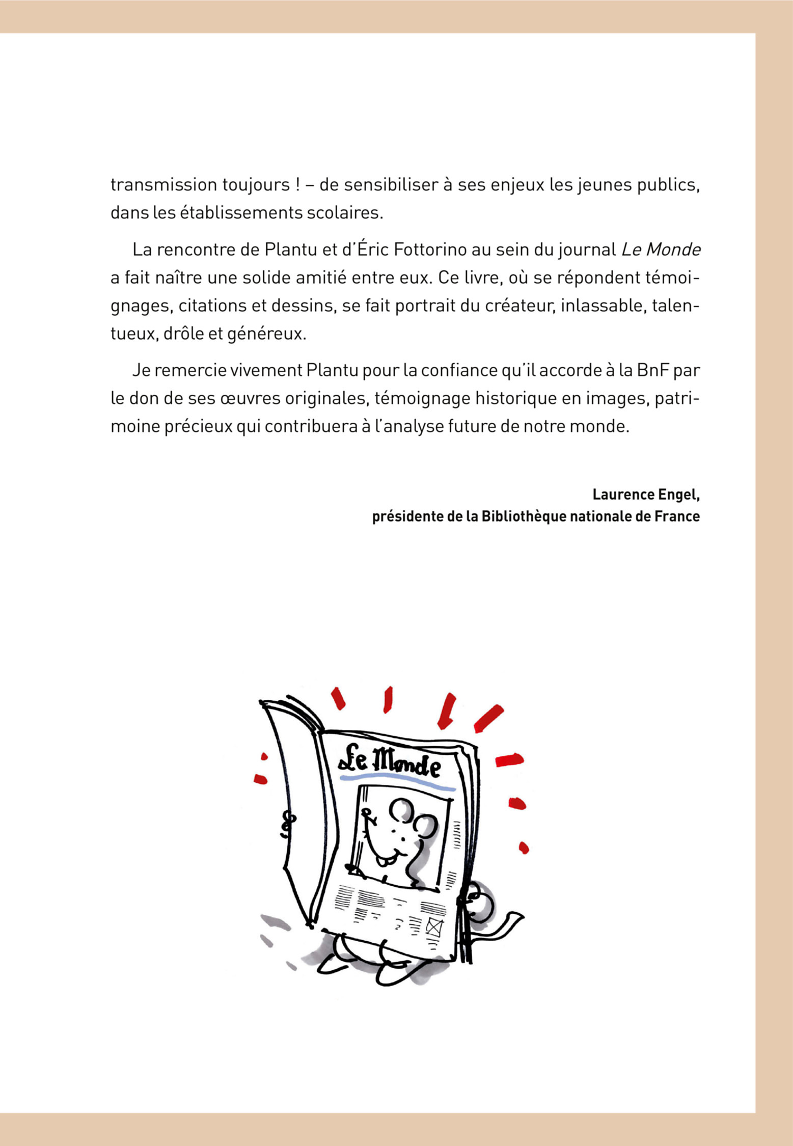 Plantu, 50 ans de dessin - Extrait 1