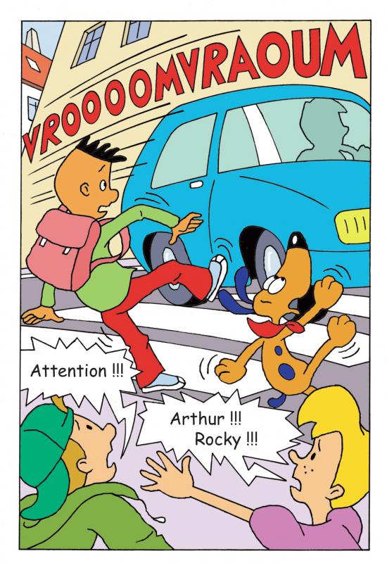 Rocky et la sécurité routière - Extrait 1