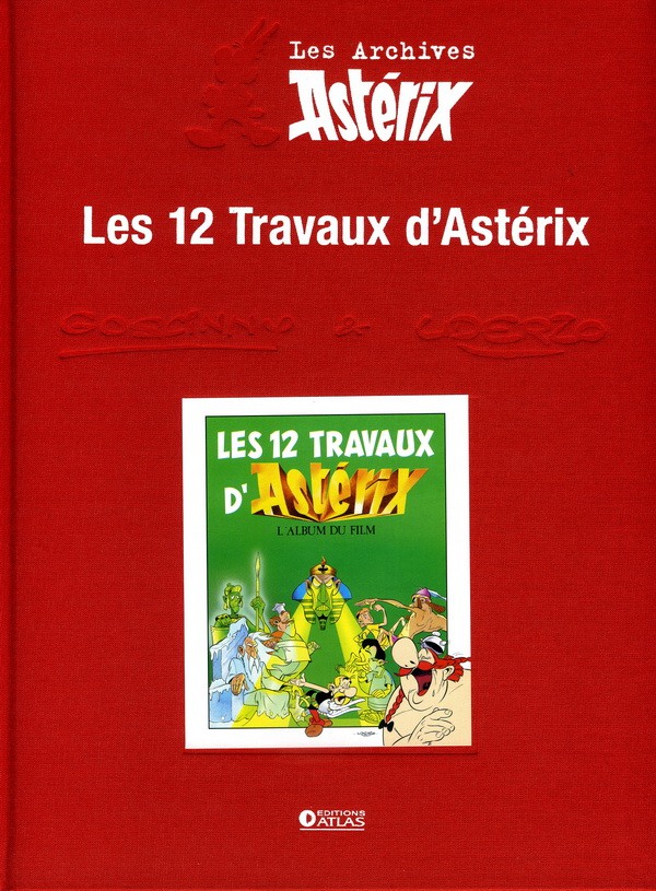 Douze travaux d'Astérix (Les) - Série Astérix - Album du film - 9782731253641