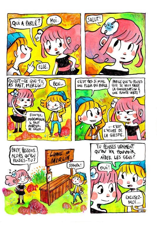 Lune et Merlin - Détectives des collines - Extrait 1