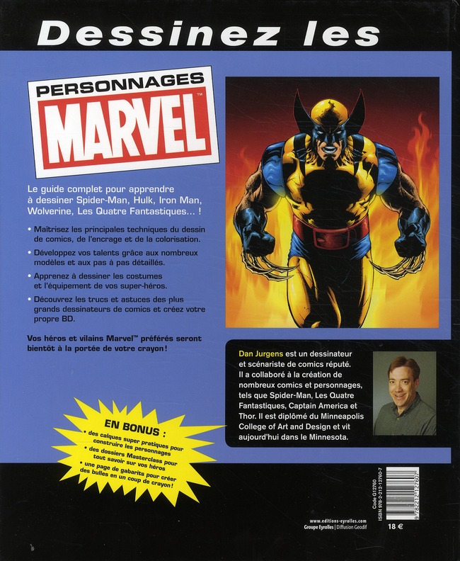 Dessinez les personnages Marvel - Extrait 1