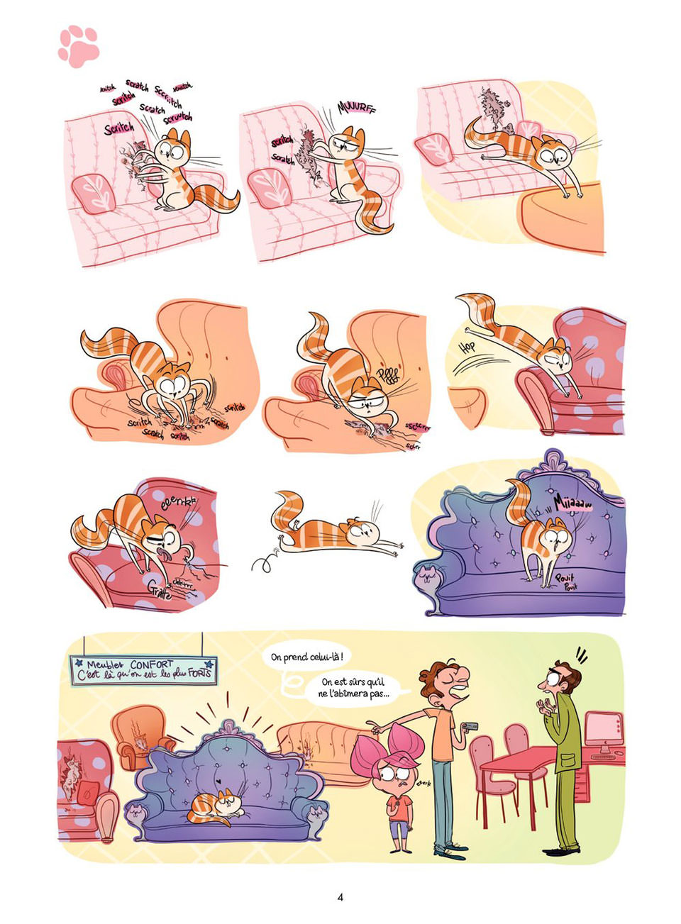 Cath et son chat 2 - Extrait 1