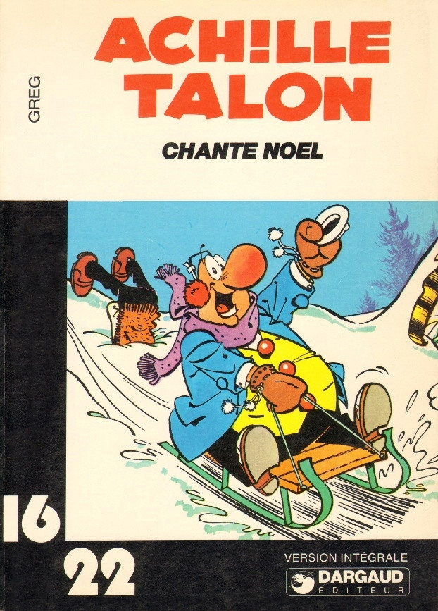 Achille Talon chante Noël - Série Achille Talon par Michel Greg - Couverture