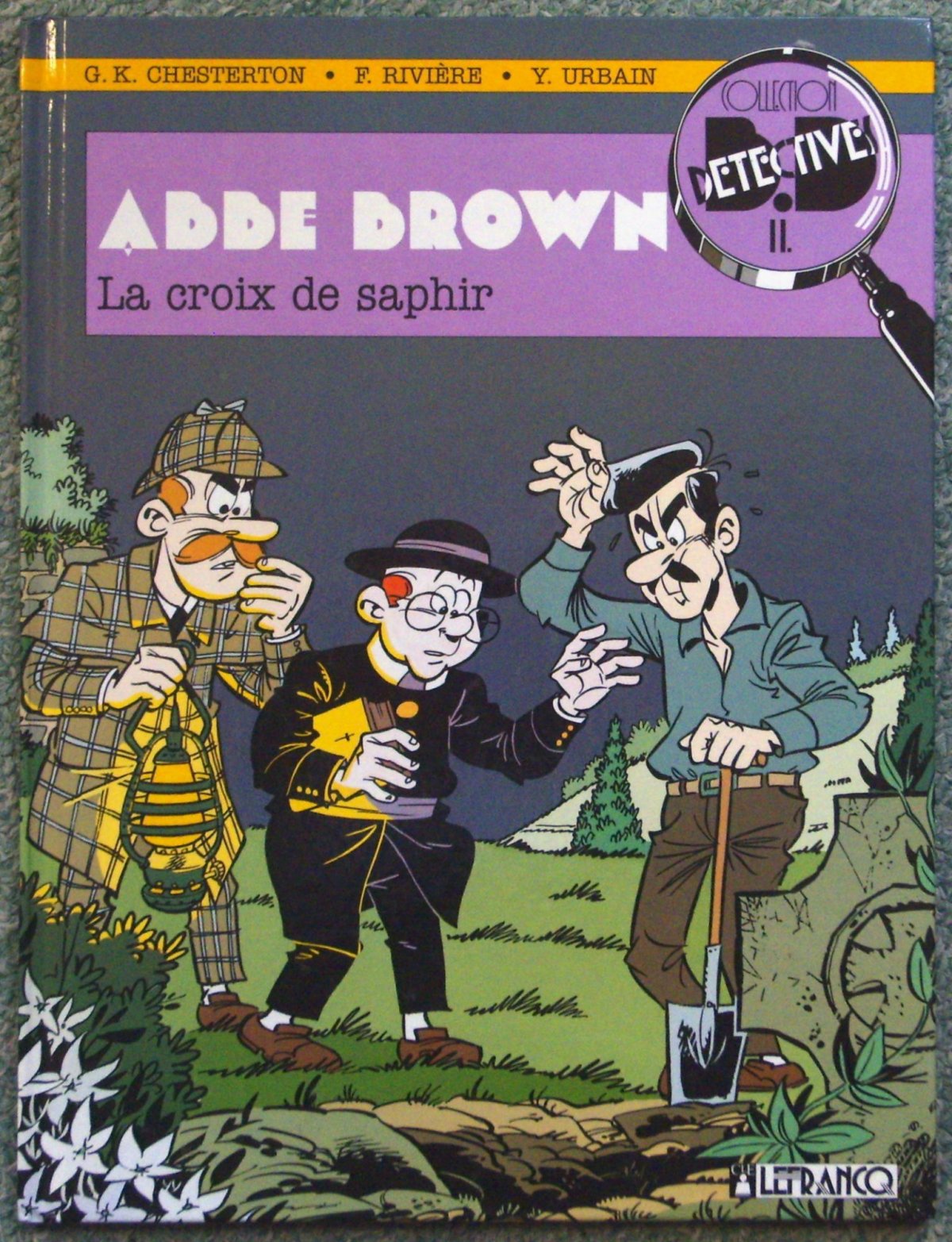 Croix de saphir (La) - Série Abbé Brown - 9782871530404