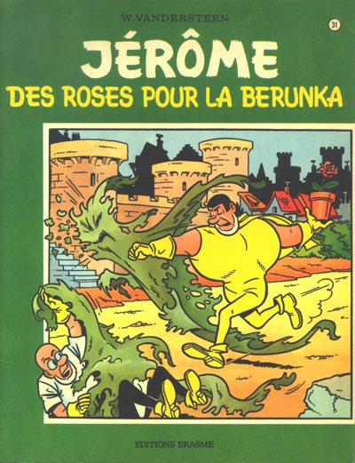 Roses pour la Berunka (Des) - Série Jérôme par Willy Vandersteen - Couverture
